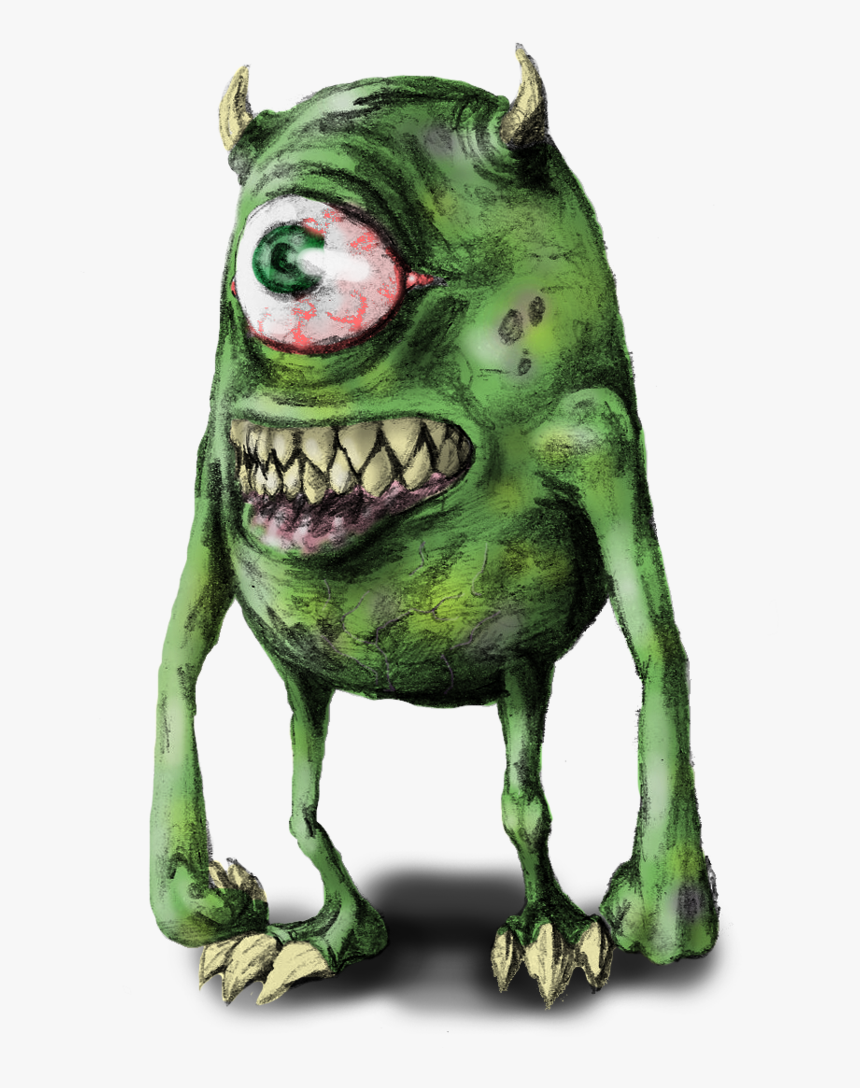 Mike Wazowski And Sully Kissing , Png Download - Mike Wazowski And Sully Combined, Transparent Png, Free Download