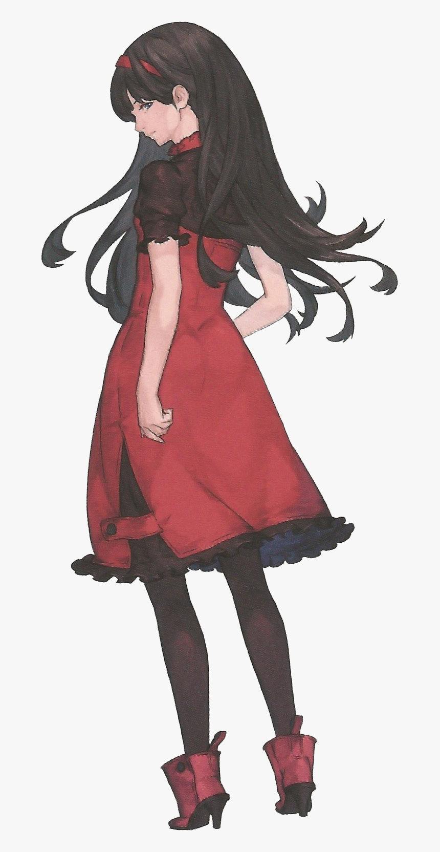 Nier Automata Red Girl, HD Png Download, Free Download