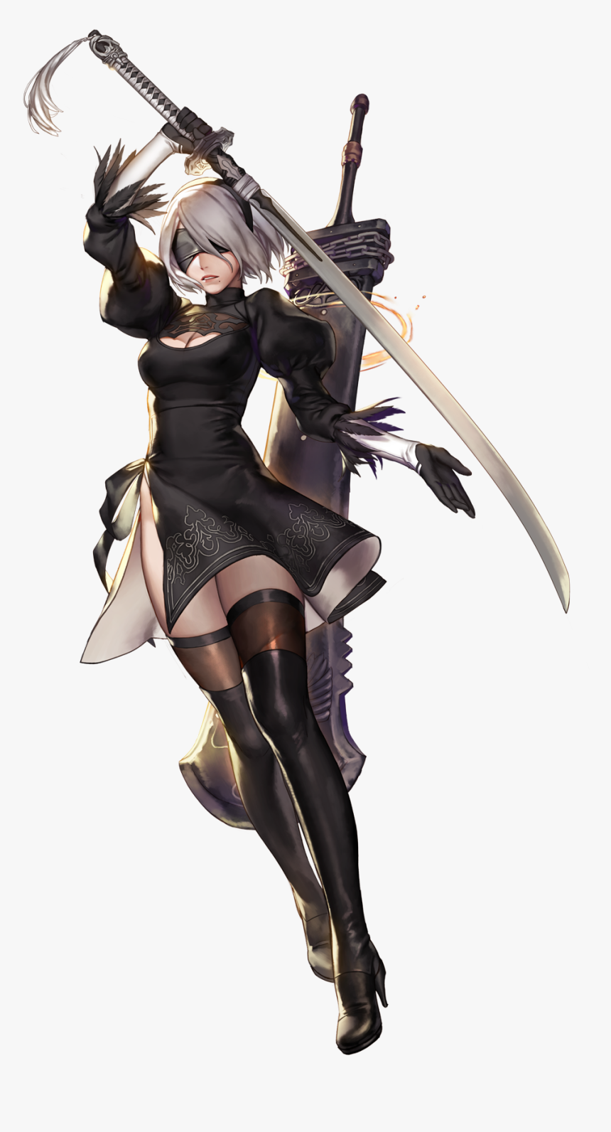 Nier Automata Transparent Png, Png Download, Free Download