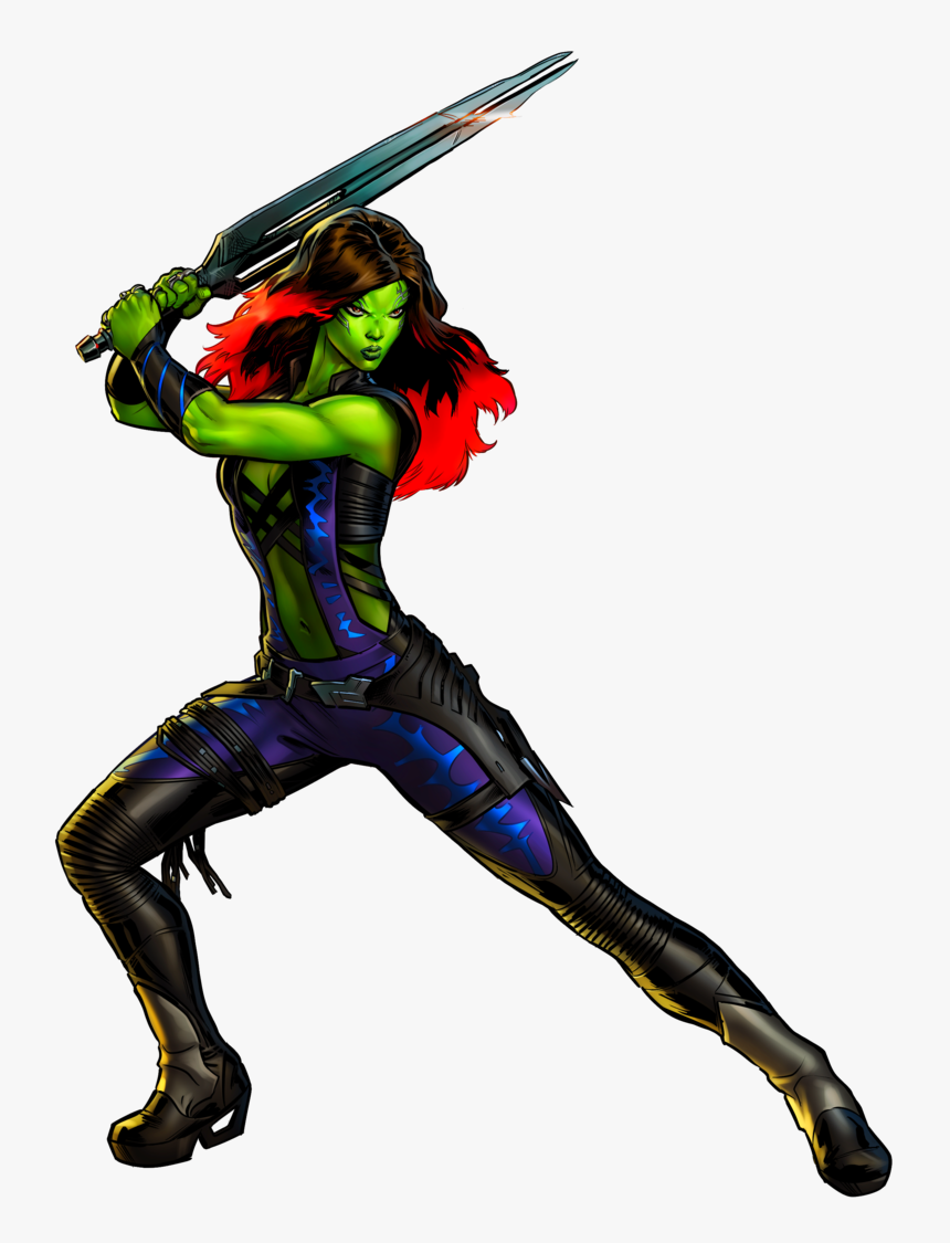 Nebula Png Marvel - Guardians Of The Galaxy Gamora Boots, Transparent Png, Free Download