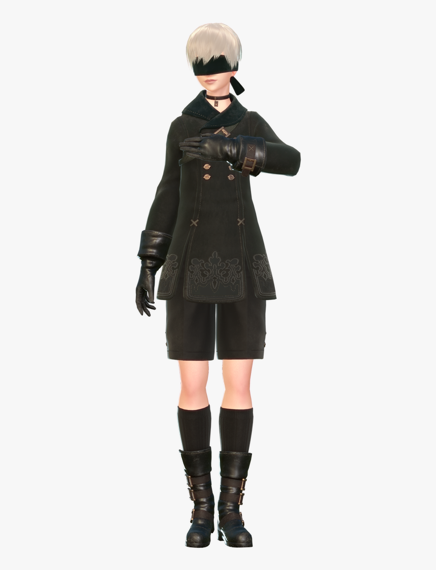Nier Automata 9s Model, HD Png Download, Free Download