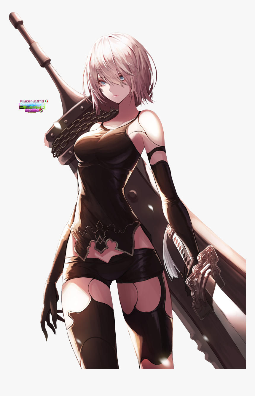 Fanart Nier Automata A2, HD Png Download, Free Download