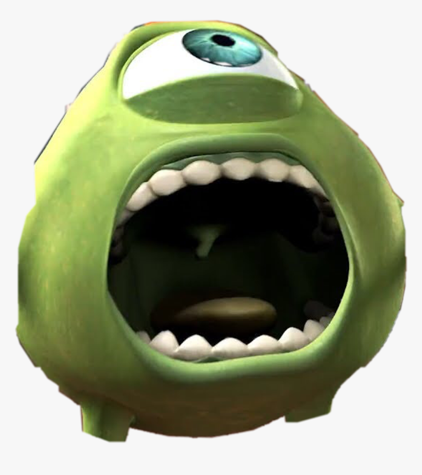 Mike Wazowski Finger Bite , Png Download - Monster Inc Mike Wazowski Meme, Transparent Png, Free Download