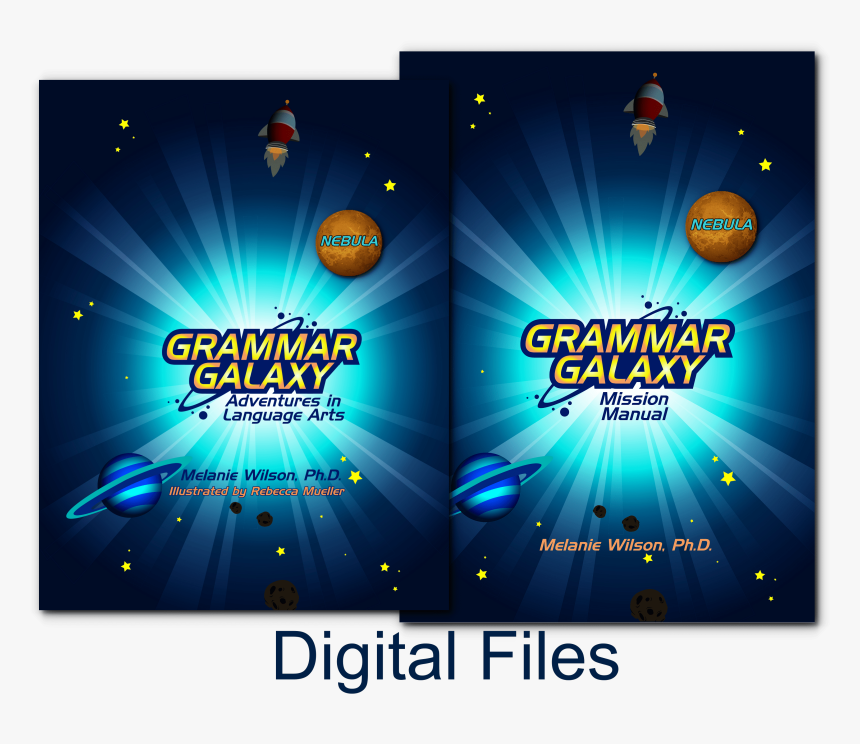 Grammar Galaxy Nebula Digital Kit - Grammar Galaxy, HD Png Download, Free Download