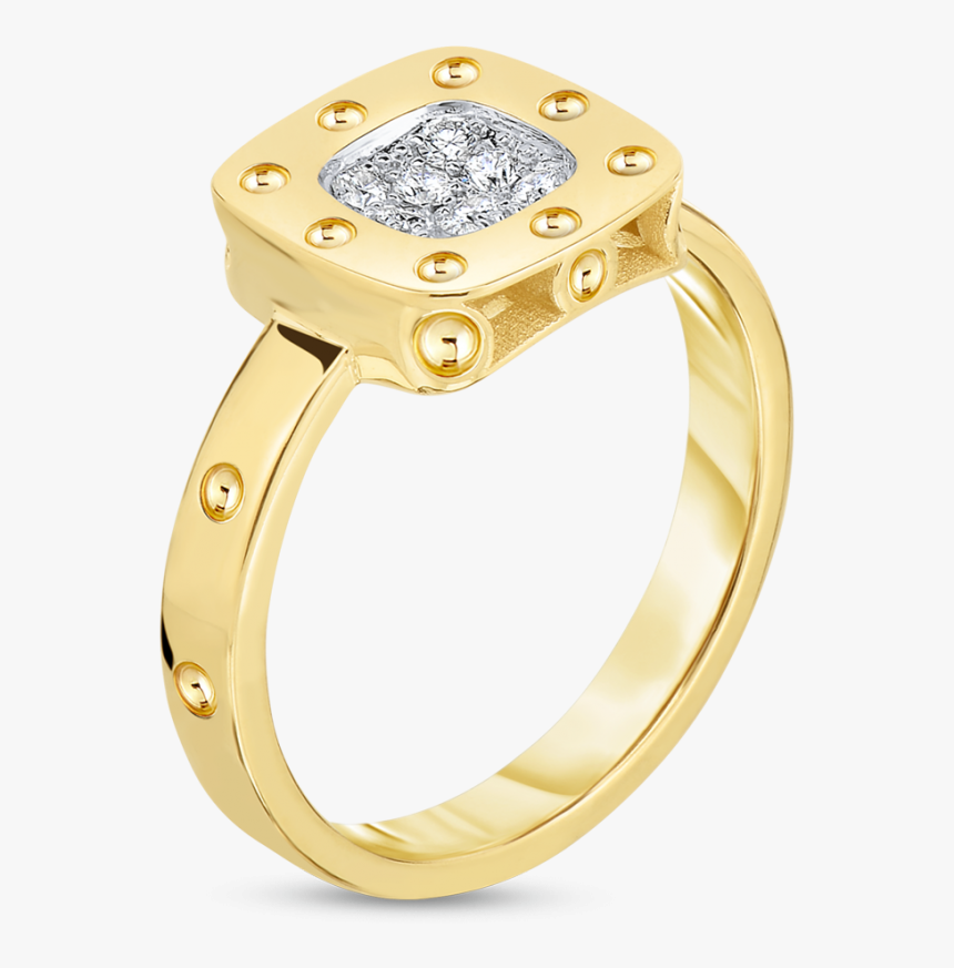 Roberto Coin Ring With Diamonds, HD Png Download, Free Download