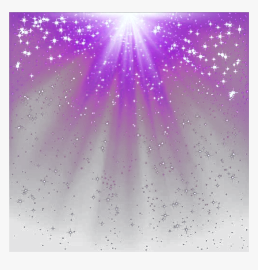 Ftestickers Effect Lights Neon Purple - Background Stars Free, HD Png Download, Free Download