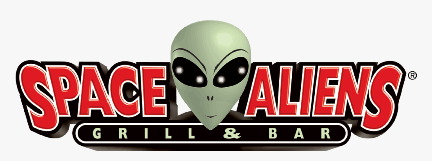 Space Aliens Grill And Bar Logo, HD Png Download, Free Download