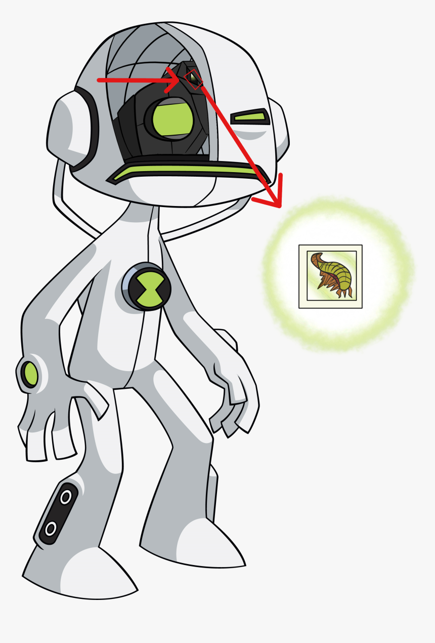 Transparent Ben 10 Clipart - Alien Ben 10 Drawing, HD Png Download, Free Download