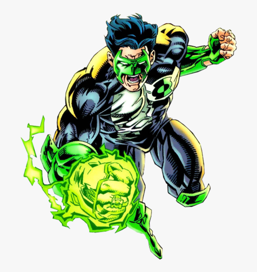 Related Image Green Lantern Kyle Rayner, Green Lantern - Green Lantern Comic Render, HD Png Download, Free Download
