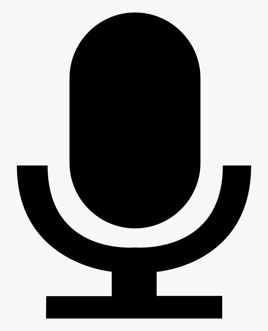 Transparent Recorder Clipart - Search By Voice Symbol, HD Png Download, Free Download