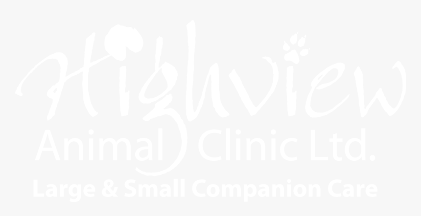 Highview Animal Clinic - Calligraphy, HD Png Download, Free Download