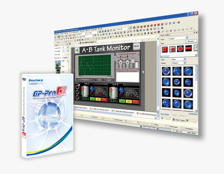 Gpproex Series Top - Software Gp Pro Ex, HD Png Download, Free Download