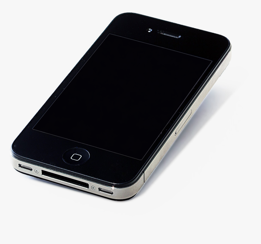 Iphone 4g-3 Black Screen - Phone On The Table Png, Transparent Png, Free Download