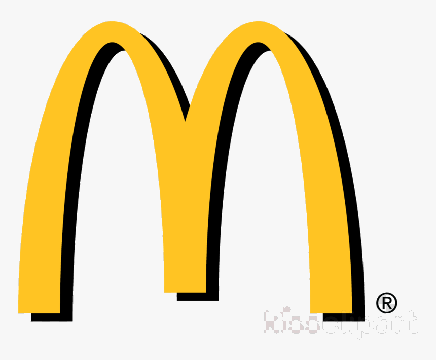 Mcdonalds Logo White Background Clipart Ronald Mcdonald - Logos That Use Yellow, HD Png Download, Free Download