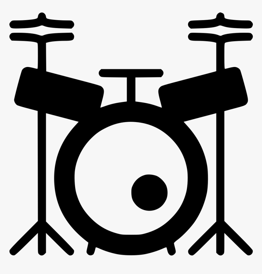 Drum Set - Drum Set Icon Png, Transparent Png, Free Download