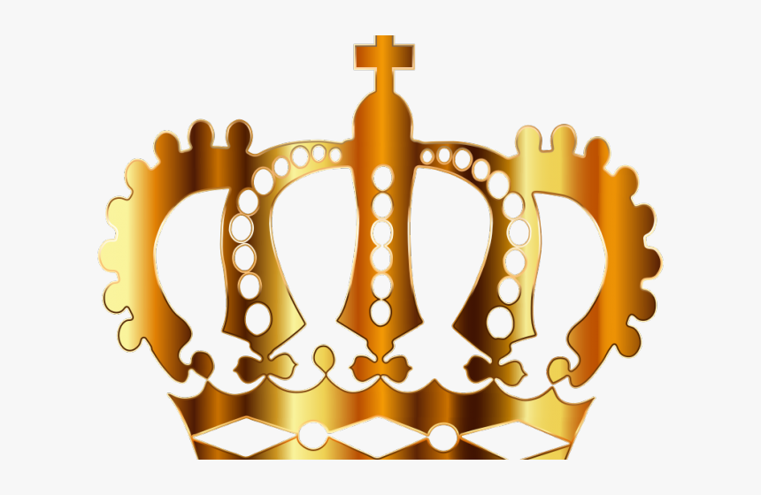 Transparent Gold Crowns Clipart - Transparent King Crown Silhouette, HD Png Download, Free Download