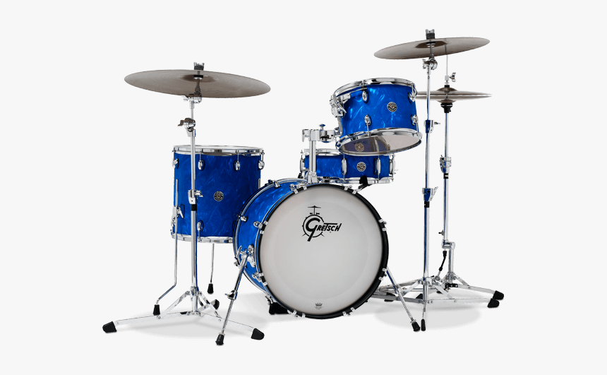 Drum,musical Instrument,drums,tom Tom Bass Drum,bass - Gretsch Catalina Club Satin Flame, HD Png Download, Free Download