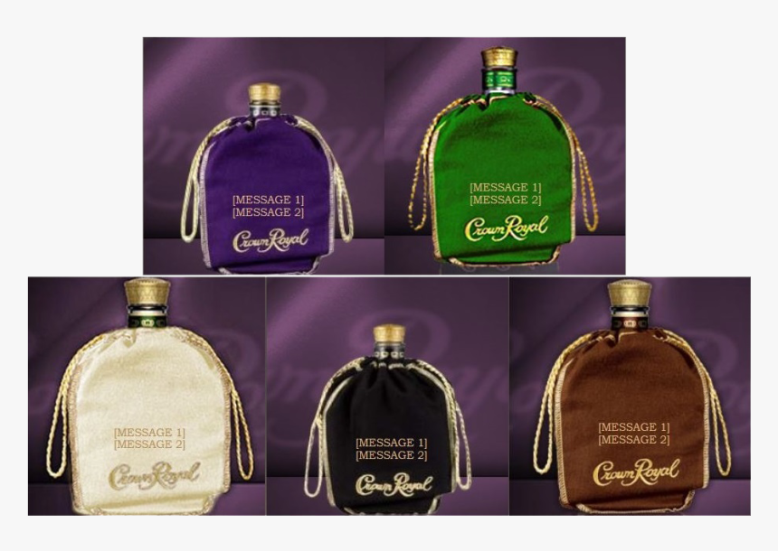 Crown Royal Whiskey Bag Dice, HD Png Download, Free Download