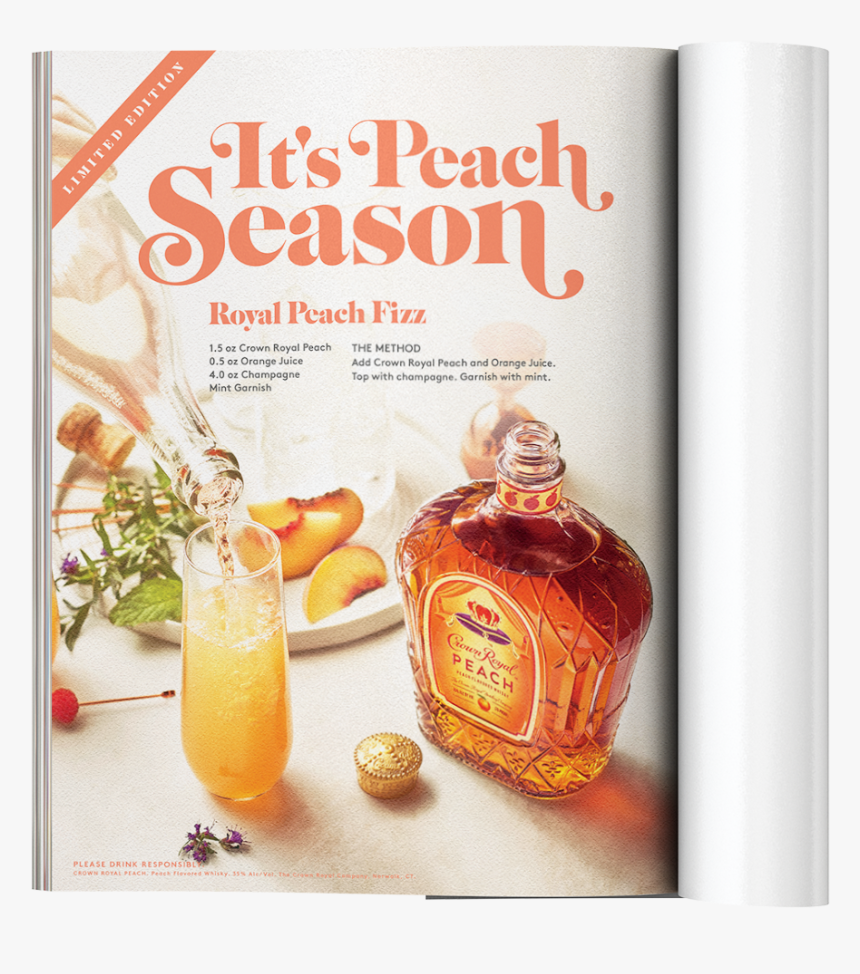 Peach Crown Royal Drinks, HD Png Download, Free Download