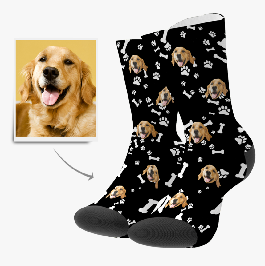Socks With Dog Face, HD Png Download, Free Download