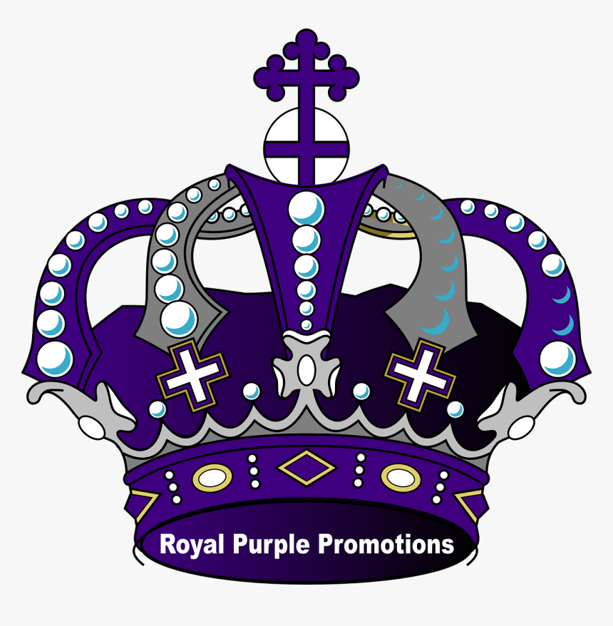 Purple And Gold Crown Png, Transparent Png, Free Download