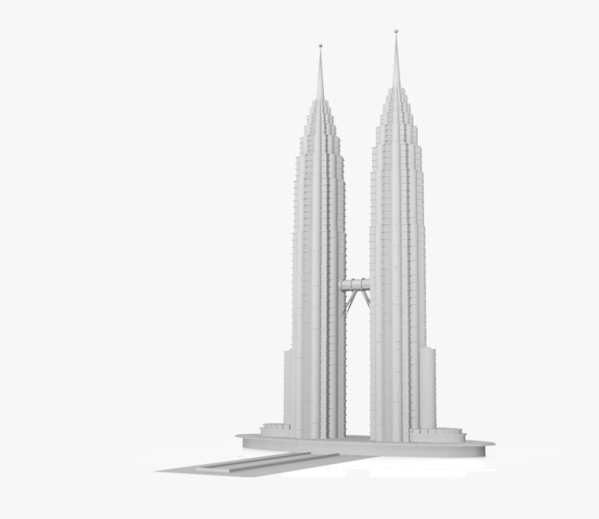 Twin Tower Png - Klcc Transparent Background, Png Download, Free Download