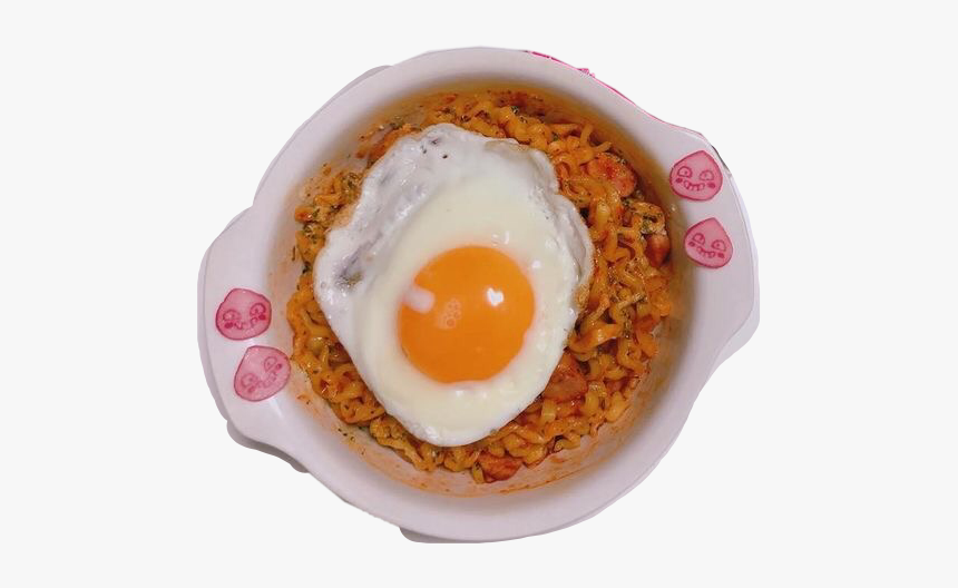 #png #aesthetic #apeach #ramen #freetoedit - Fried Egg, Transparent Png, Free Download