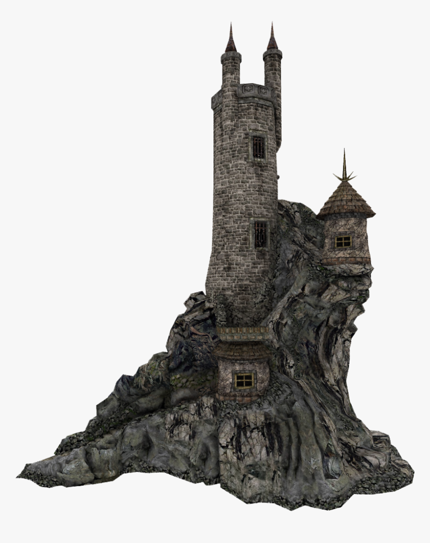 #castle #tower #fantasyart #fantasy #fairytale #fairytail - Fantasy D&d Wizard Tower, HD Png Download, Free Download