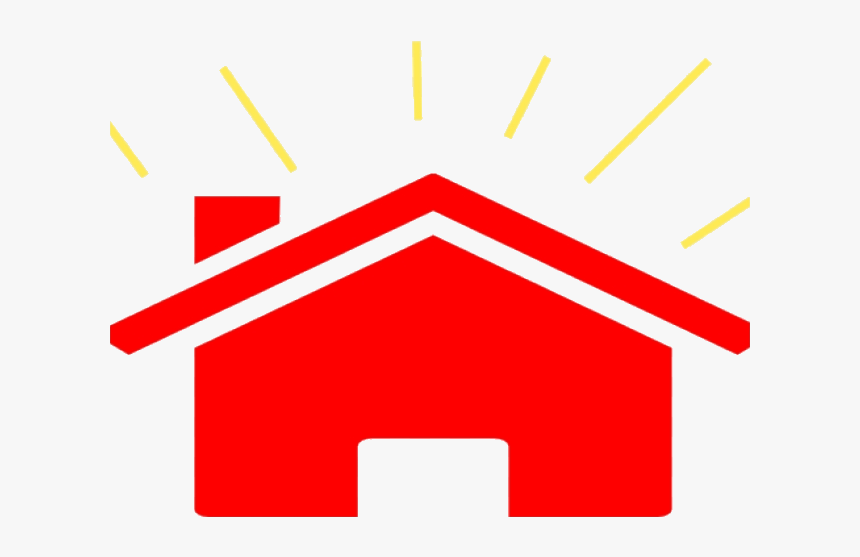 Roof Clipart Red House Transparent Png, Png Download, Free Download
