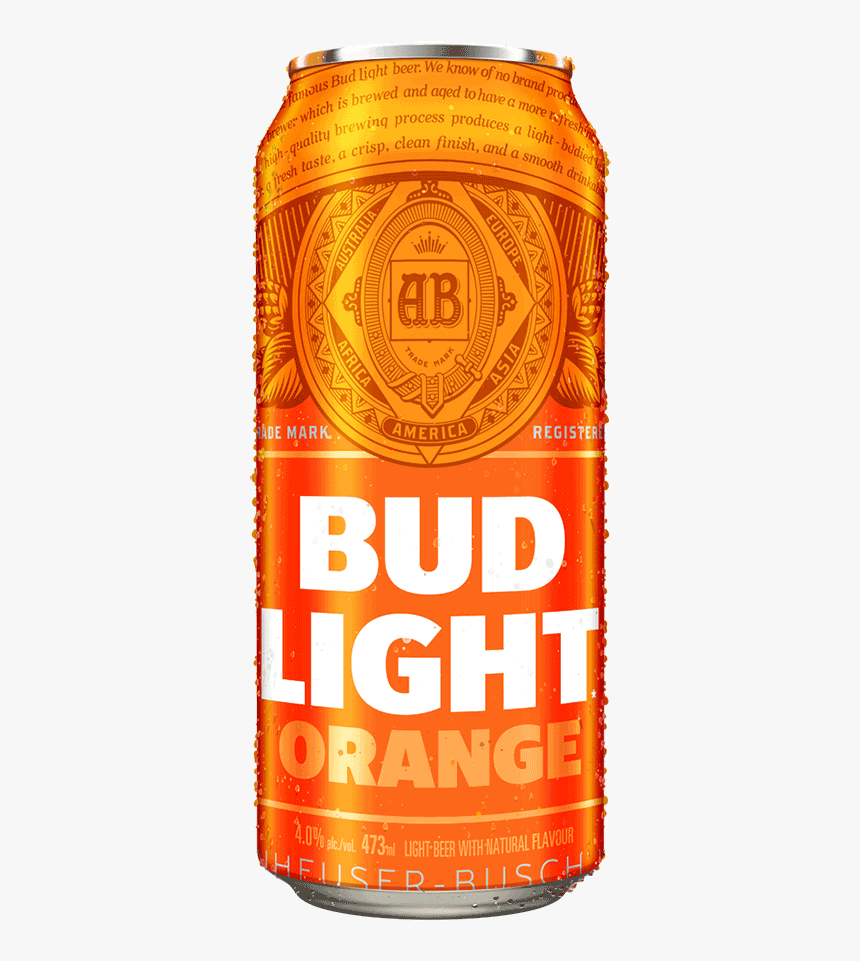 Bud Light Orange 473 Ml - Bud Light Orange Png, Transparent Png, Free Download