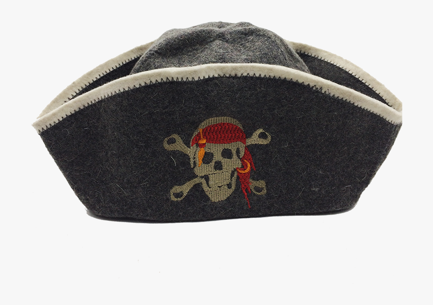 Custom Design Russia Banya Wool Sauna Hat - Skull, HD Png Download, Free Download