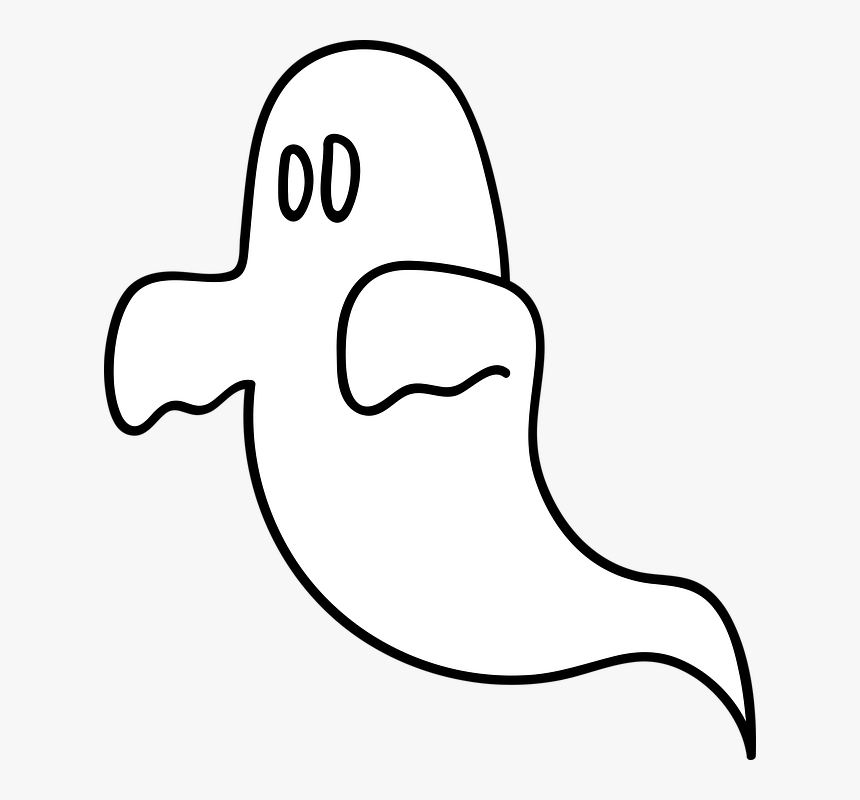 Ghosts, Ghost, Halloween, Spooky, Cute, Haunt - Ghost Transparent Spooky, HD Png Download, Free Download