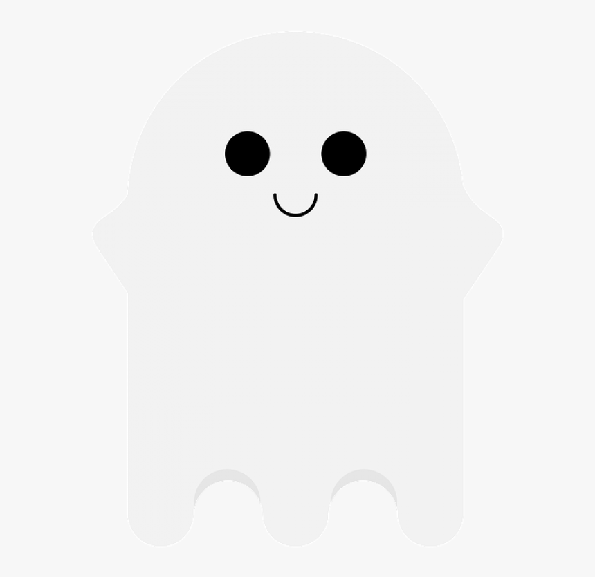 Ghost, Spooky, Cute, Halloween, Scary, Cartoon, Horror - Ghost Pic Cute, HD Png Download, Free Download