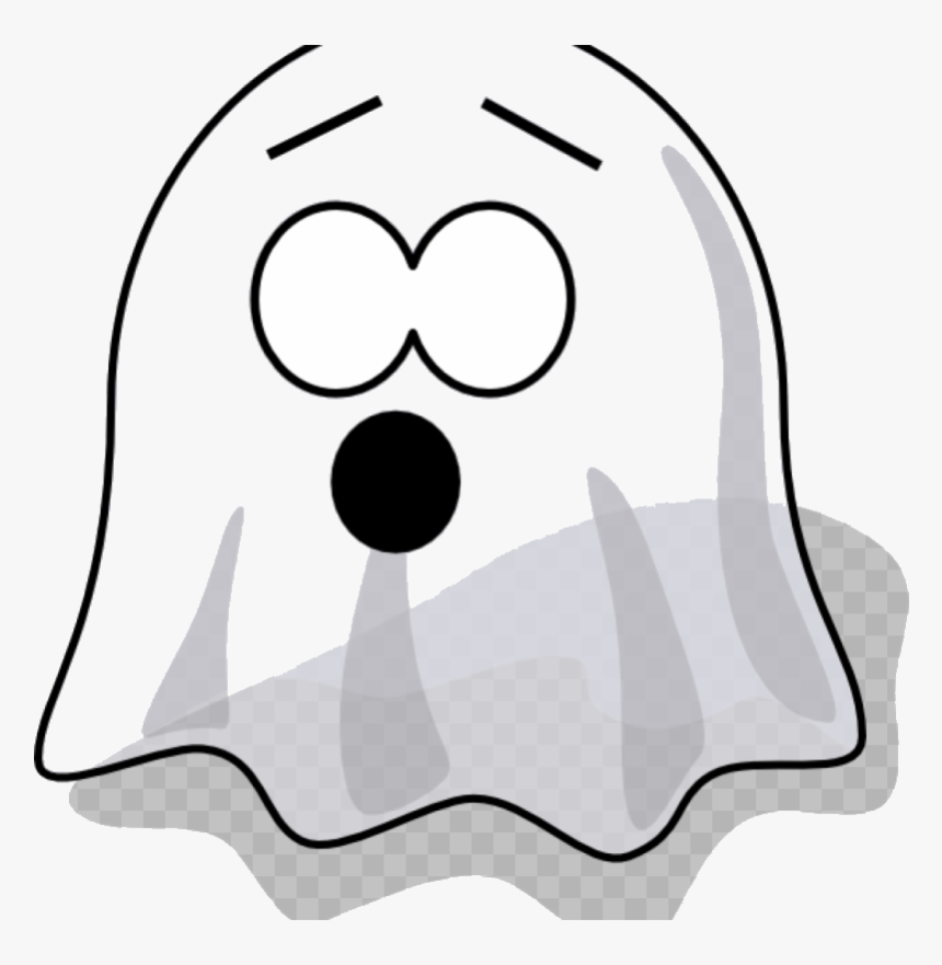 Ghost Cute Clipart Scared Clip Art At Clker Vector - Imagenes De Halloween Animadas, HD Png Download, Free Download