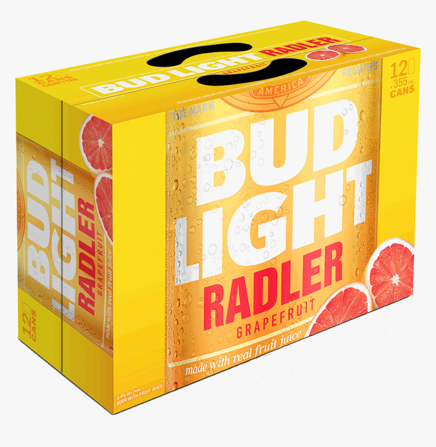 Bud Light Radler 12 X 355 Ml - Bud Light Radler 12 Pack Can, HD Png Download, Free Download