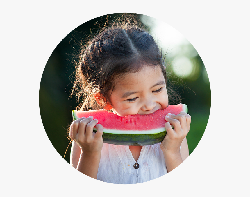 Child's Mouth Eating, HD Png Download, Free Download