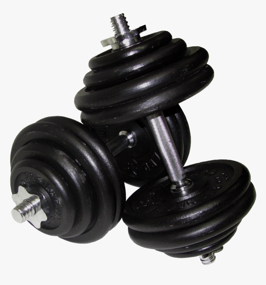 Dumbbells Black - Dumbbells Transparent, HD Png Download, Free Download