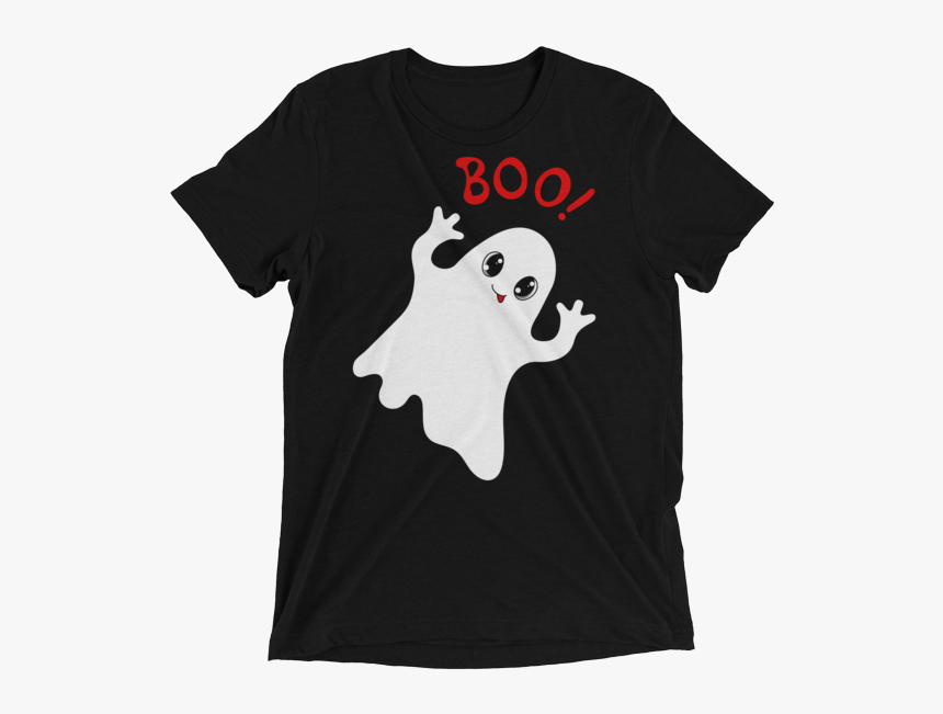 Funny Cute Ghost Saying Boo Short Sleeve T-shirt - Nothing A Beer Can T Fix, HD Png Download, Free Download