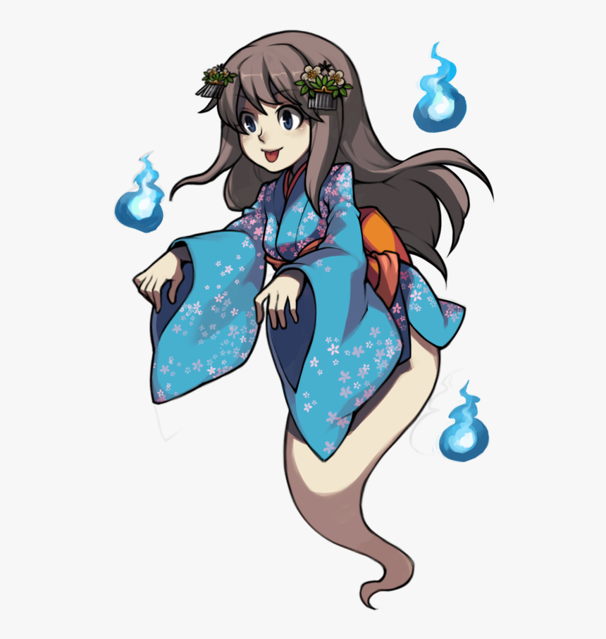 Collection Of Free Anime Transparent Ghost Download - Anime Ghost Girl Png, Png Download, Free Download