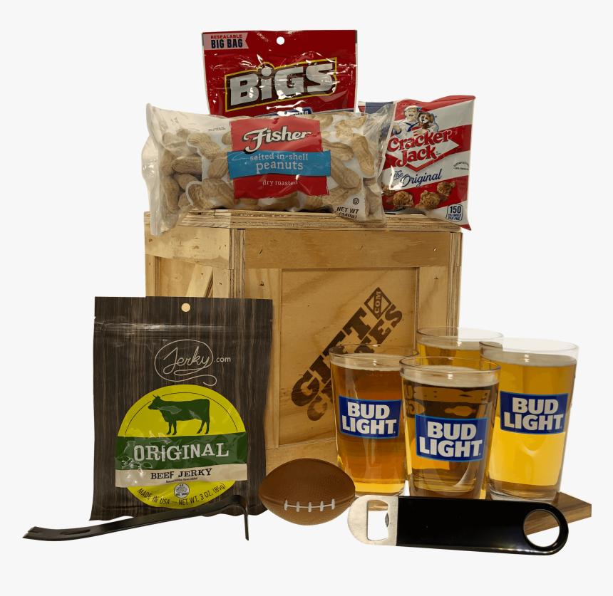 Gift Crate Beer Lovers Bud Light - Box, HD Png Download, Free Download