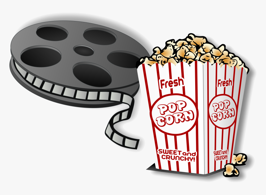 Popcorn Movies Clipart And For Free Use In Transparent - Cinema Clipart, HD Png Download, Free Download