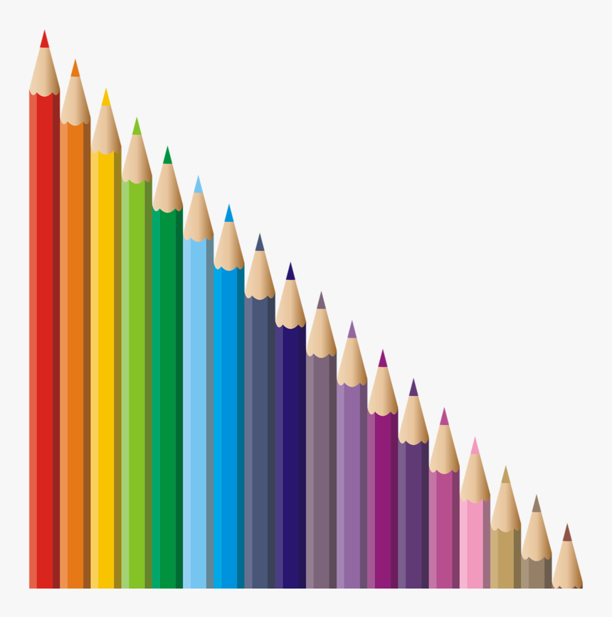 Crayon De Couleur Png Clipart Colored Pencil Crayon - Transparent Background Colored Pencils Png, Png Download, Free Download