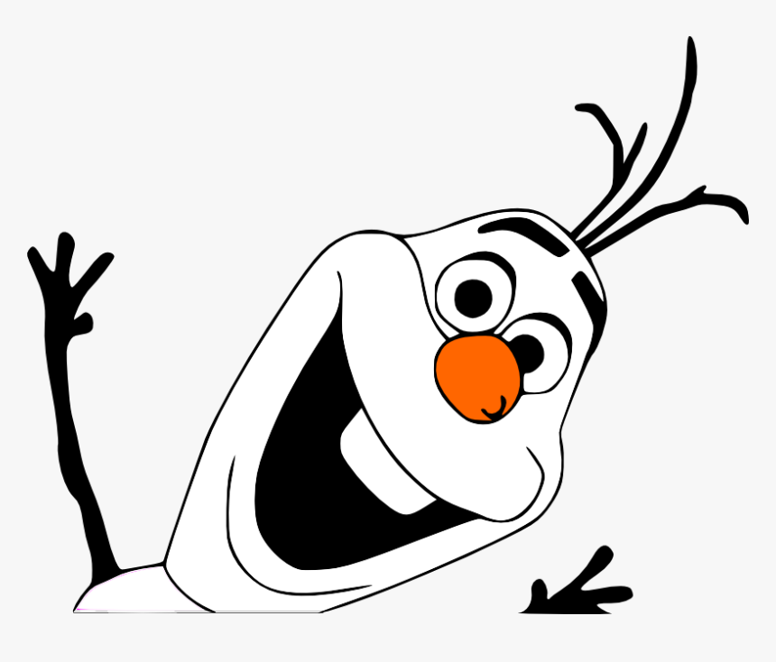 Olaf Movies Personal Use Waving Frozen Clipart Transparent - Olaf Frozen Png Hd, Png Download, Free Download