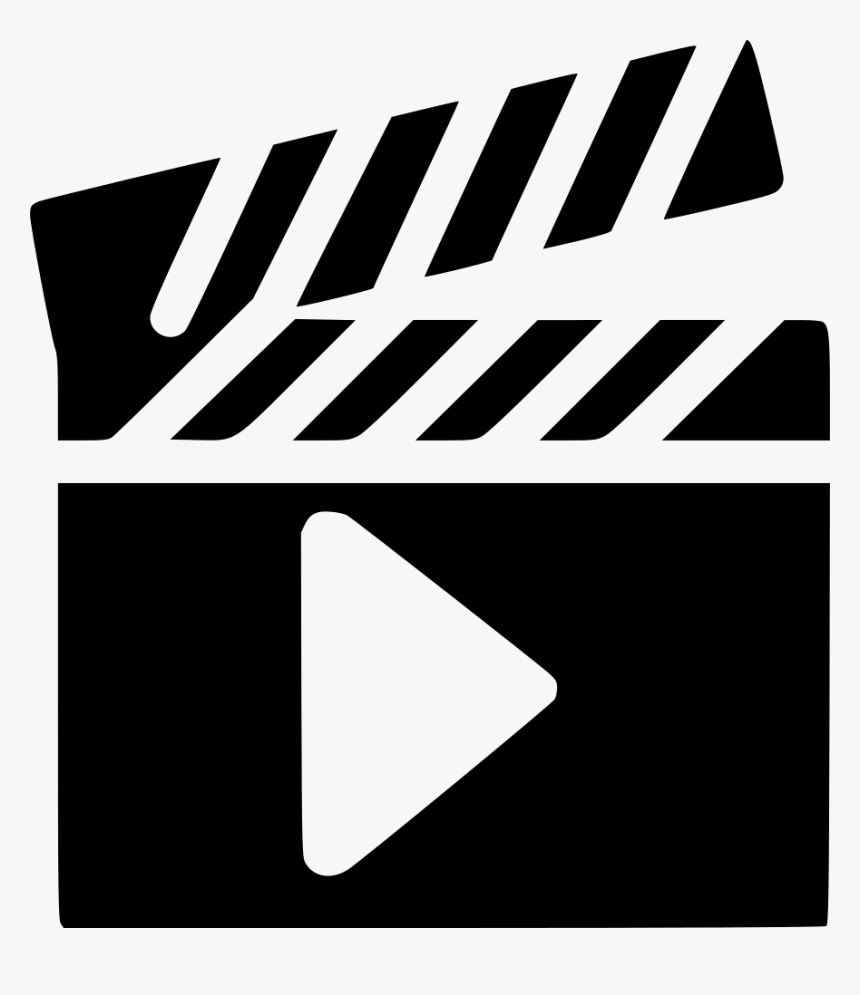 Movies - Movies Icon Black And White, HD Png Download, Free Download