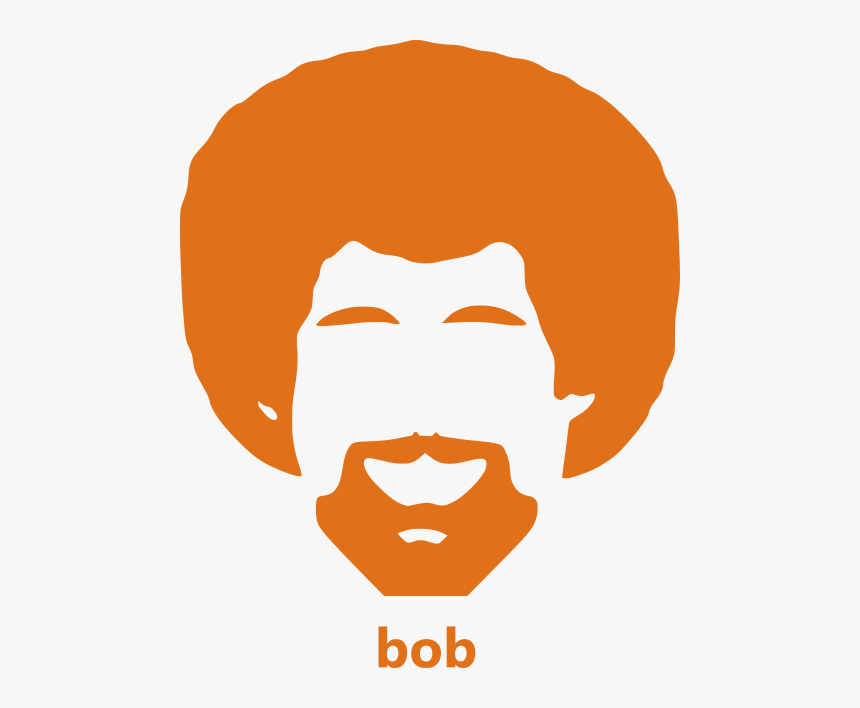 Movies, Personal Use, Bob Ross, - Bob Ross Pumpkin Carving Template, HD Png Download, Free Download