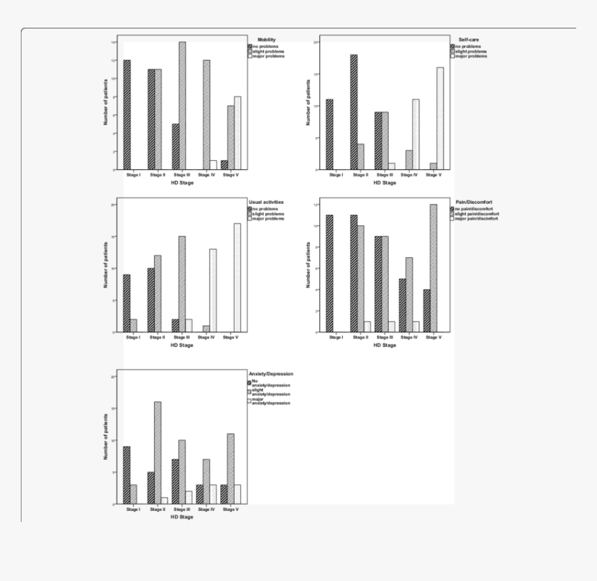 Bar-graphs Showing Health Profiles Of Hd Patients In - Architecture, HD Png Download, Free Download