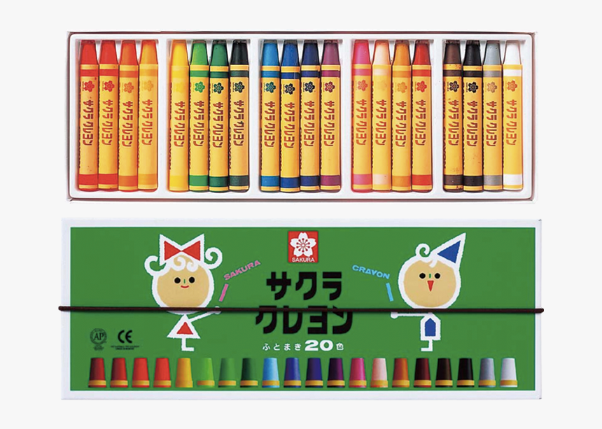 8 Sakura Giant Crayon Colors, HD Png Download, Free Download