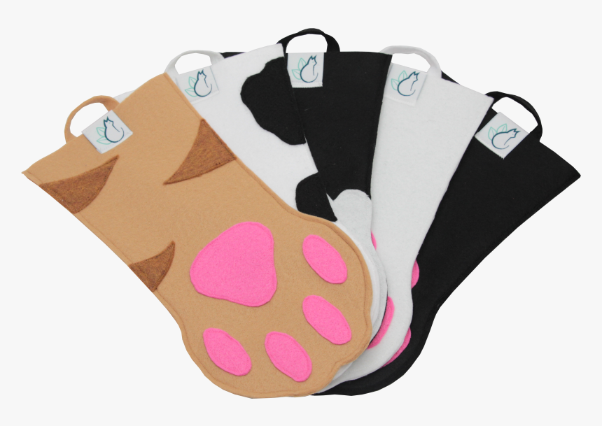 Cat Paw Holiday Stockings - Coin Purse, HD Png Download, Free Download