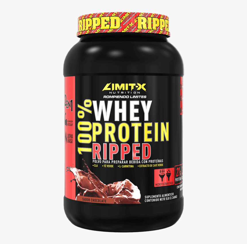 100 Whey Protein Ripped, HD Png Download, Free Download