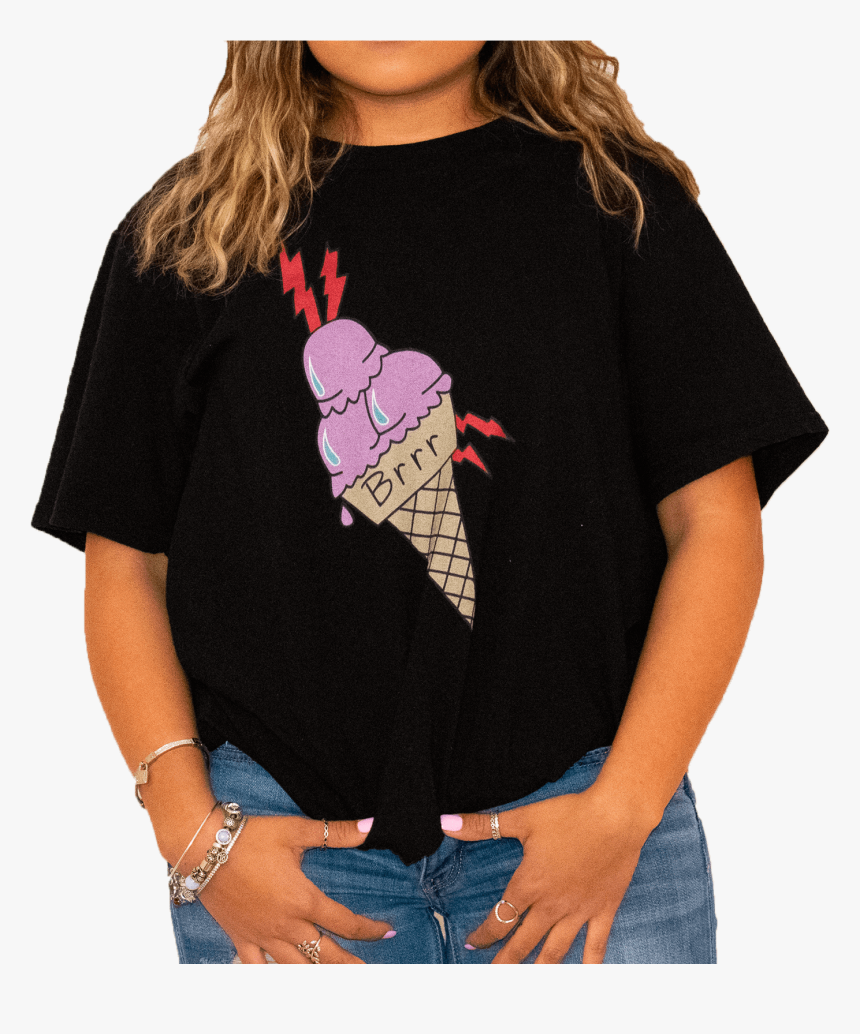 Gucci Mane Ice Cream T-shirt - Ice Cream Cone, HD Png Download, Free Download